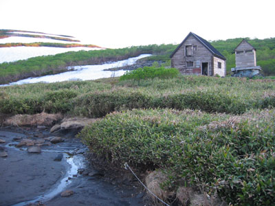 ヒサゴ沼避難小屋の写真