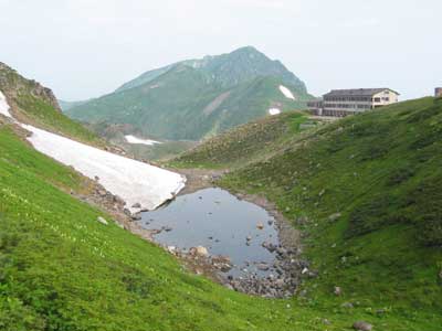 奥大日岳の写真