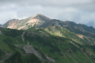 赤牛岳の写真