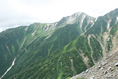 鷲羽岳の写真