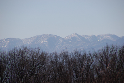 大山三峰方面の写真