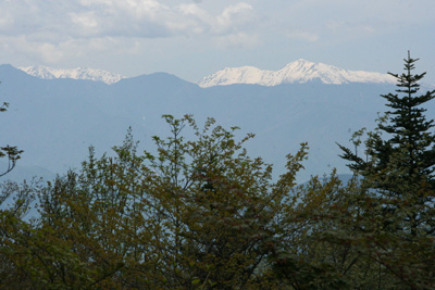 南アルプス赤石岳・荒川三山の写真