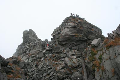 新山の山頂の写真