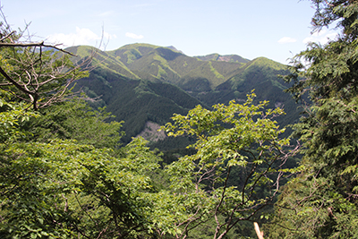 武川岳方面の写真