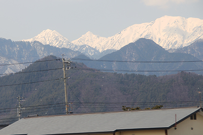 北葛岳、針木岳、蓮華岳の写真