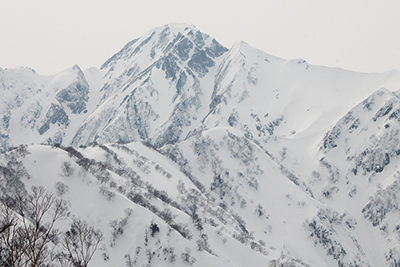 五竜岳山頂の写真