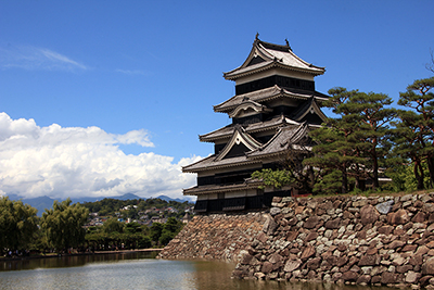 松本城の写真