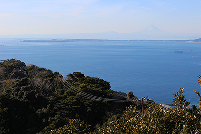 富士山、箱根、三浦半島、伊豆半島方面の写真