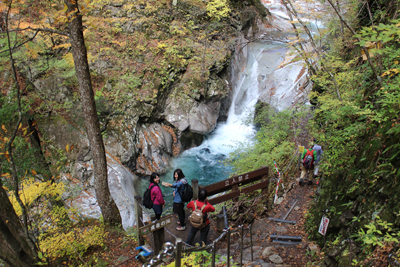 貞泉の滝の写真