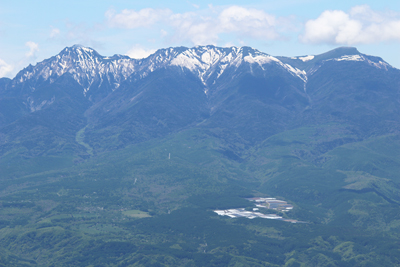 赤岳・横岳・硫黄岳の写真