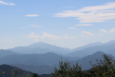 丹沢の大山の写真