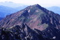 宝剣岳から見た三沢岳の写真へリンク