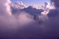 唐松岳で撮影した雲間から見える剣岳の写真へリンク