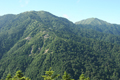 丸笹山から見た剣山と次郎笈の写真へリンク