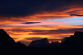 蝶ヶ岳で撮影した夕焼けの写真にリンク