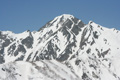 遠見尾根から見た五竜岳の写真へリンク