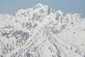 五竜岳から見た剣岳の写真へリンク